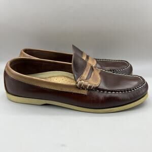 G.H.Bass Weejuns Penny Loafers Men Size 11 M Brown Leather Slip On Comfort Shoes